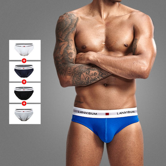 cm316-Men's Sexy Cotton Stretch Briefs