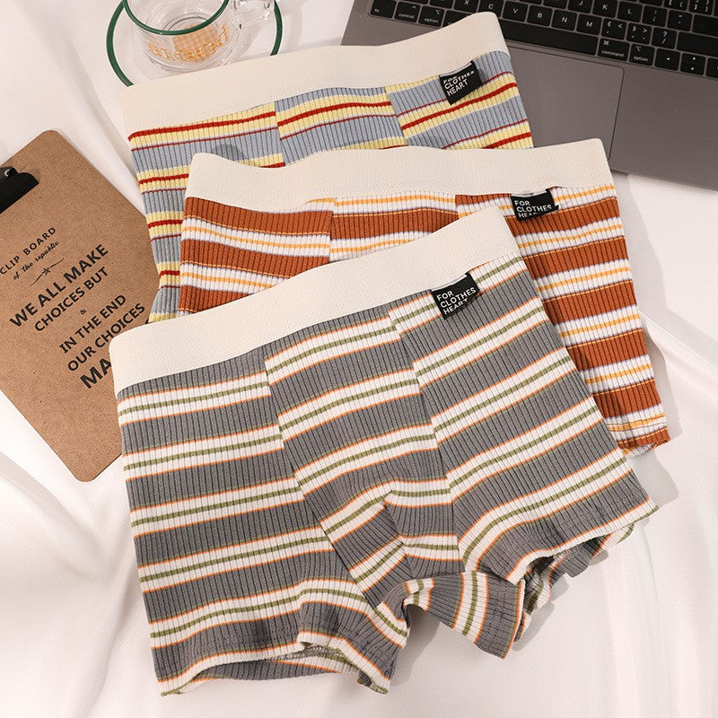 zd329-Men's Cotton Breathable Boxer Briefs