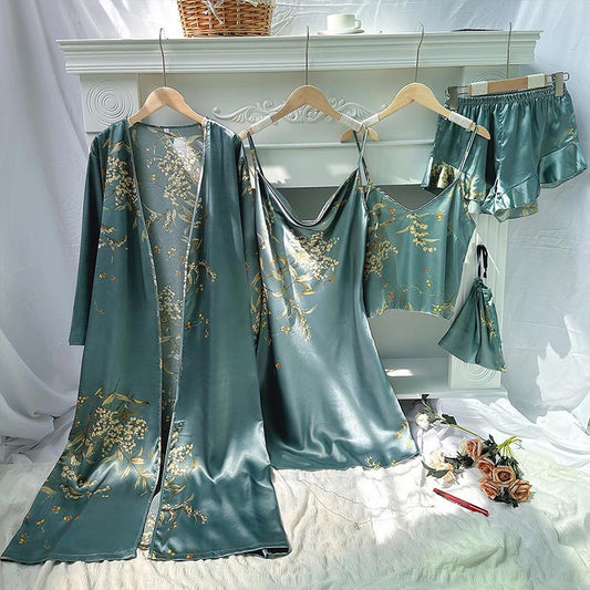 2025 Women's four-season home wear five-piece set(cm250)