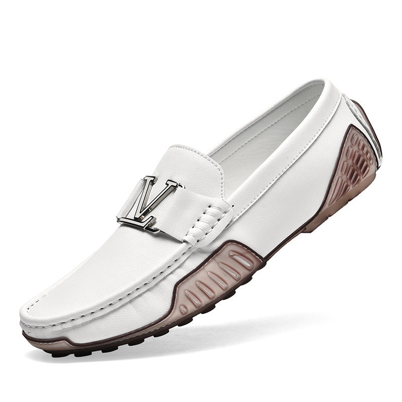 Fashion casual men's leather shoes(px83)