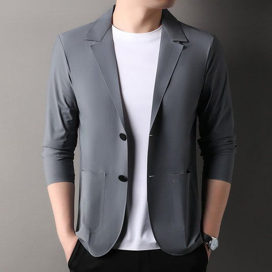 Summer men's thin casual versatile fashion coat(px366)