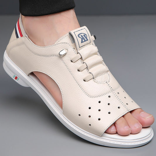Summer men's breathable casual sandals(px89)