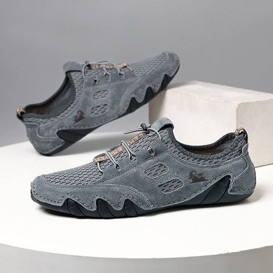Men's casual breathable leather shoes(px90)