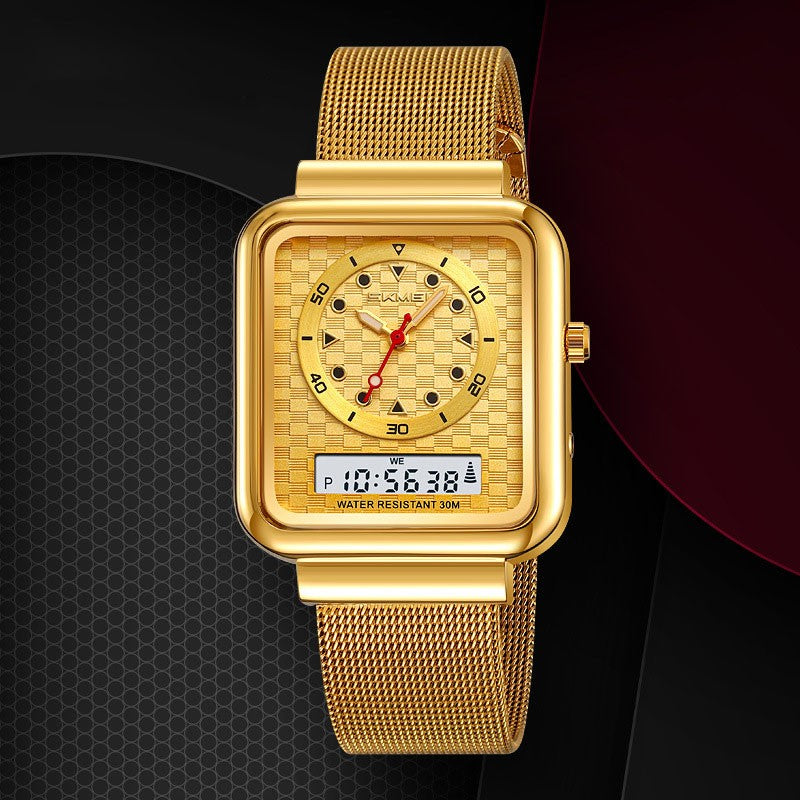 iq49-Fashionable multifunctional men's electronic watch