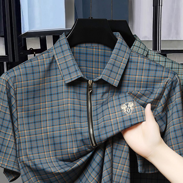 cf296-Men's Summer Casual POLO Shirt