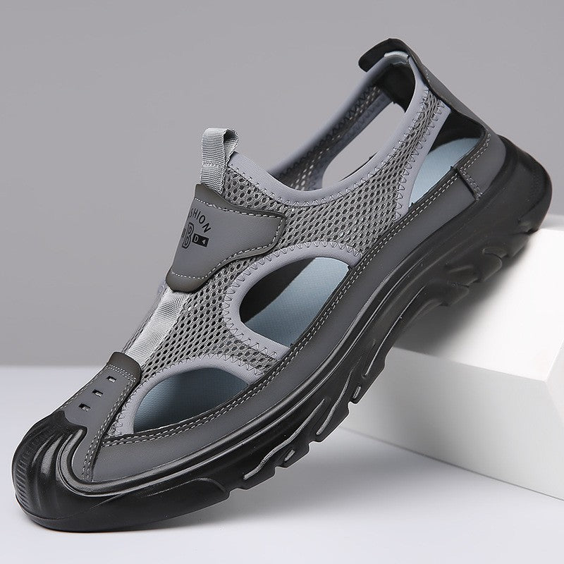 Hollow mesh breathable men's sandals