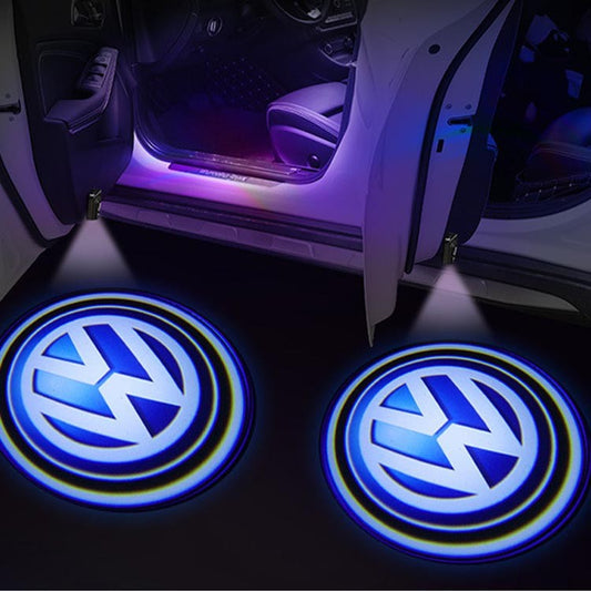 Car logo laser projection light