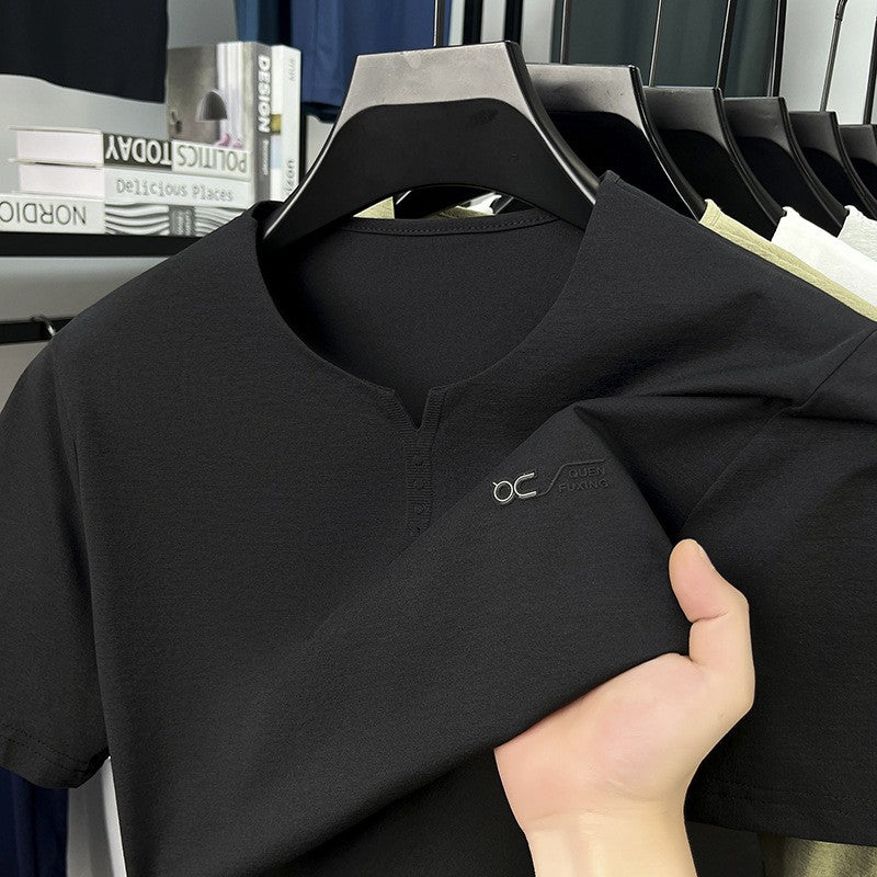 Summer men's fashion casual short-sleeved T-shirt
