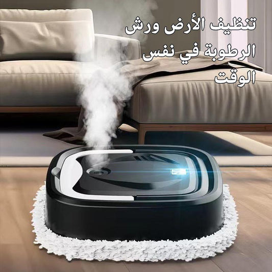 Smart household wet and dry sweeping robot