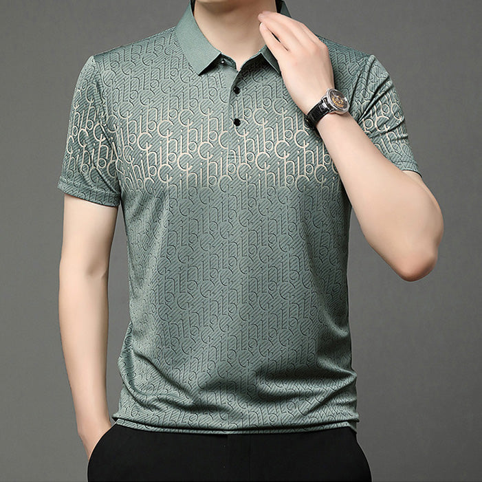 Personalized casual men's short-sleeved T-shirt(you377)