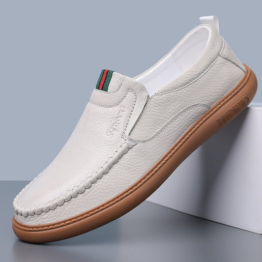 Fashionable and versatile men's leather shoes(cm358)