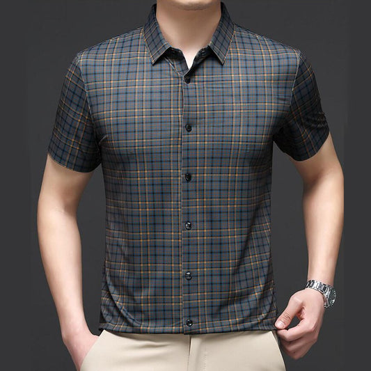 cm405-2025 Men's Casual Striped T-Shirt