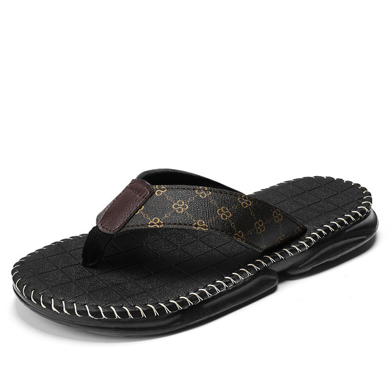 cf352-High elastic and comfortable men's slippers
