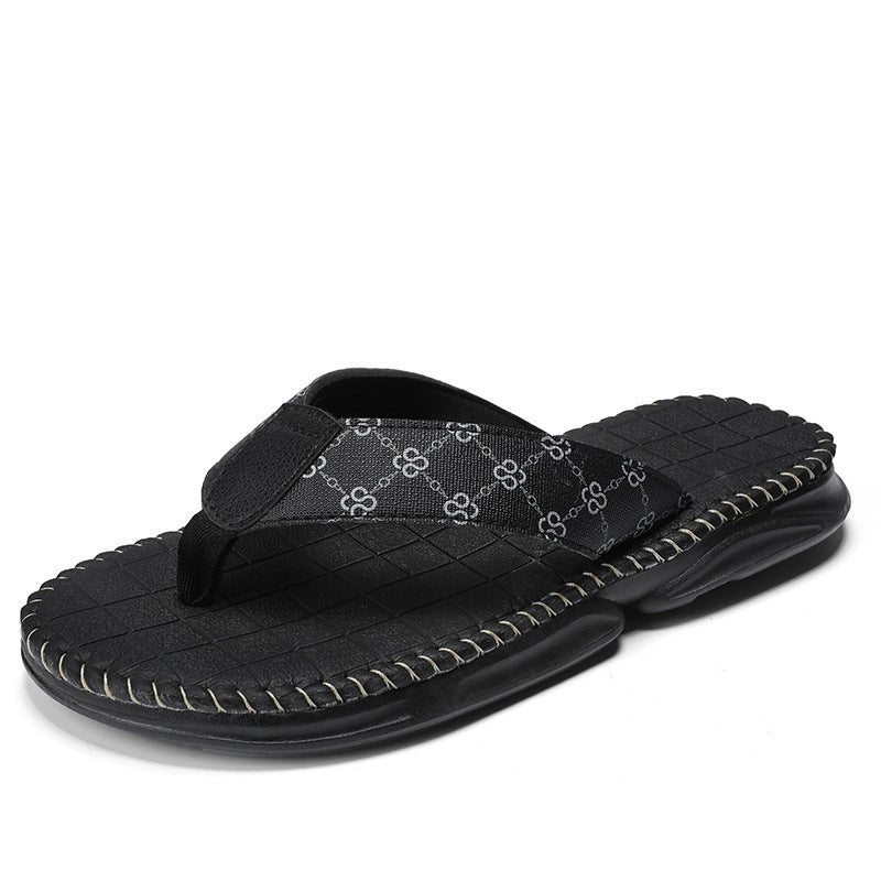 cf352-High elastic and comfortable men's slippers