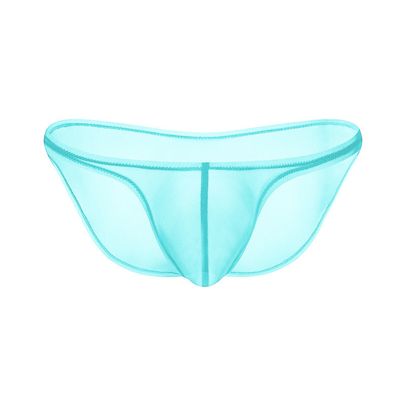 luu362-Men's Ultra-Thin Ice Silk Briefs