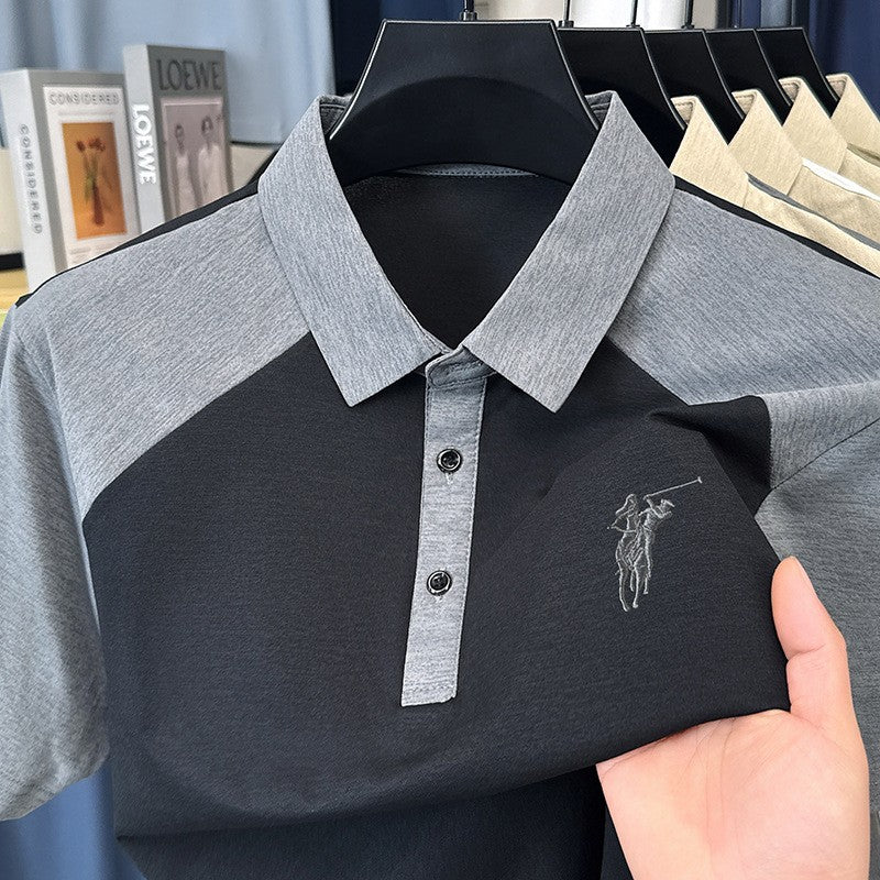Men's Summer Fashion Casual Short Sleeve Polo Shirt