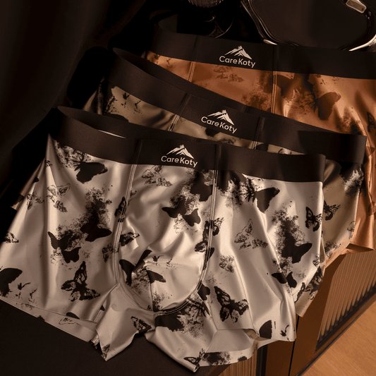 Satin Ice Silk Men's briefs(cm443)