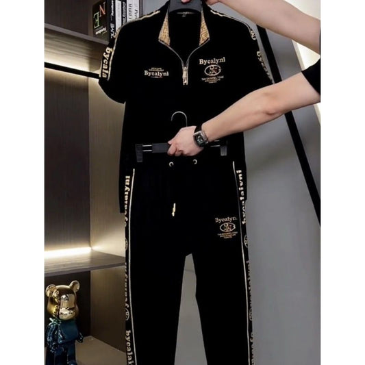 Fashion casual men's 2-piece casual set(you395)