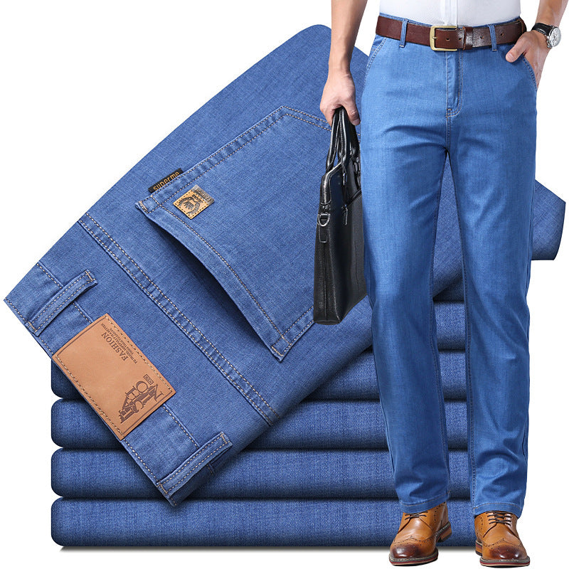 ezo351-2025 Spring Men's Loose Straight Jeans