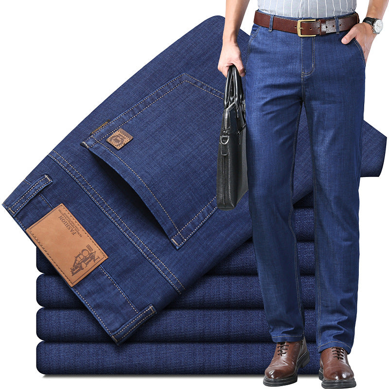 ezo351-2025 Spring Men's Loose Straight Jeans
