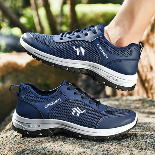 Summer men's outdoor lightweight mesh breathable sports shoes