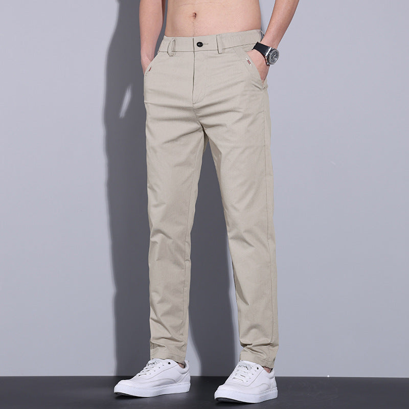 2025 Men's business casual straight slim trousers(cm455)