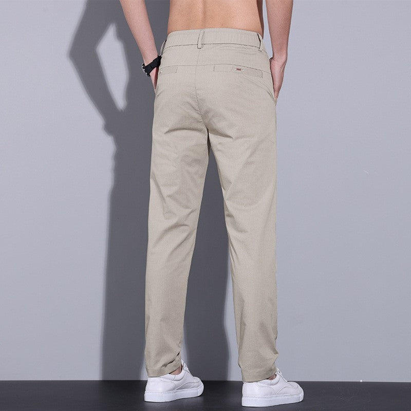 2025 Men's business casual straight slim trousers(cm455)