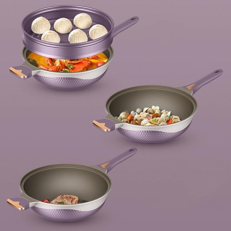 ae885-Home use titanium multifunctional frying pan