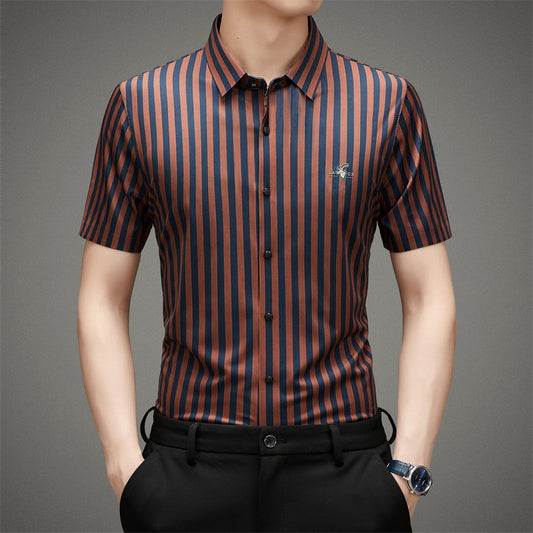 Summer Thin Plaid Fashion Casual Shirt(you410)
