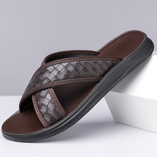Summer men's trendy all-match non-slip beach slippers(cm522)